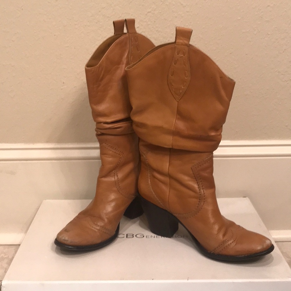 BCBG Cowboy Boots